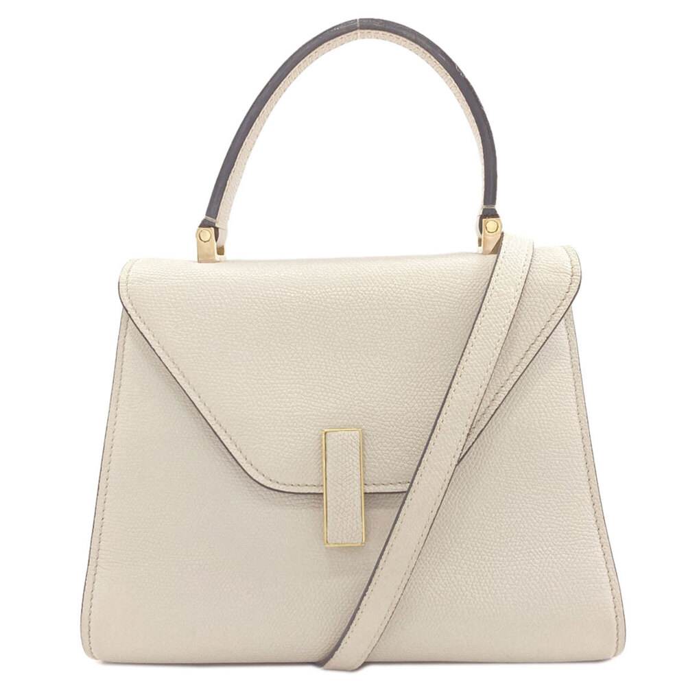Valextra Iside 2-Way Handbag, Calfskin, Women's